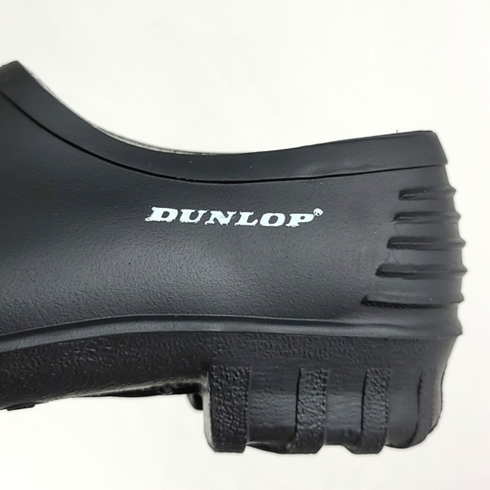 DUNLOP Unisex Black Garden Wellie Rubber Waterproof Shoes Size 37 - Picture 13 of 15